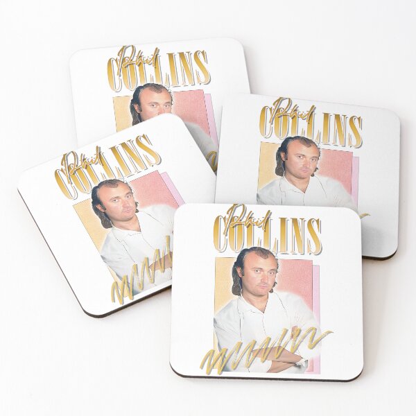 Item preview, Phil Collins --- Retro Design  designed and sold by AestheticNow.