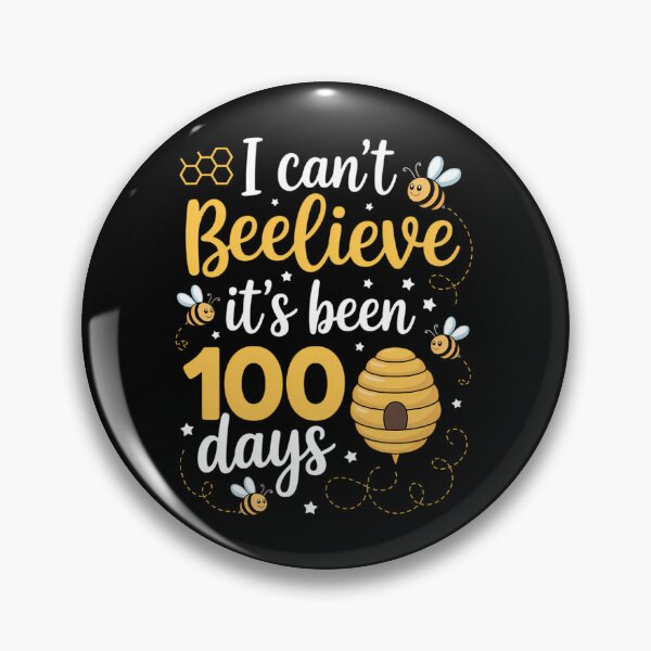 Item preview, I Can't Believe It's Been 100 Days of School Bee 100th Kids designed and sold by SapfireStuArt.
