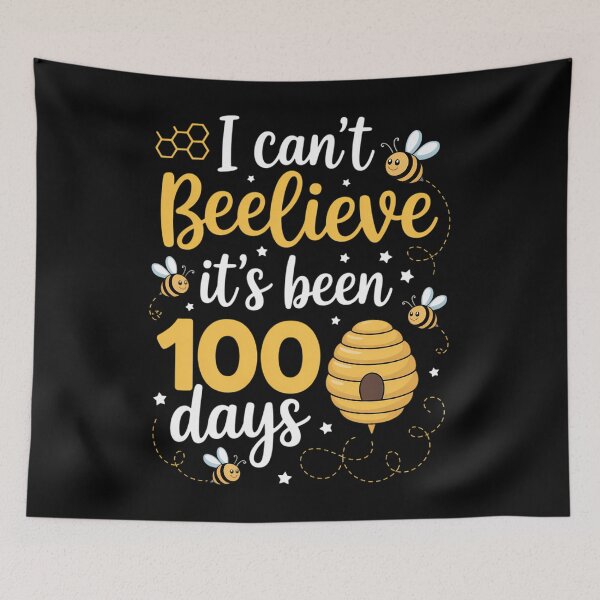 Item preview, I Can't Believe It's Been 100 Days of School Bee 100th Kids designed and sold by SapfireStuArt.