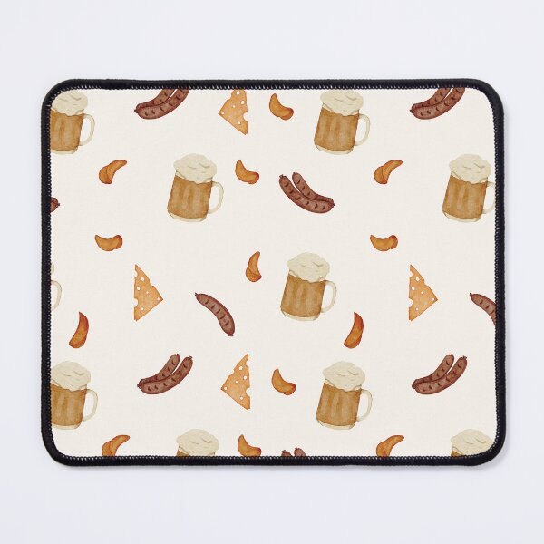 Item preview, Oktoberfest Snacks Pattern designed and sold by svitlaarty.
