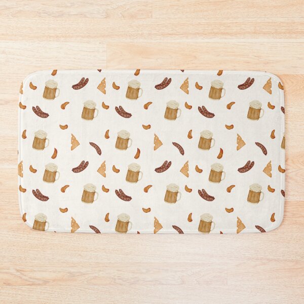 Item preview, Oktoberfest Snacks Pattern designed and sold by svitlaarty.