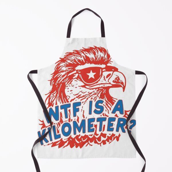 Item preview, WTF Is A Kilometer? Funny American Patriot Eagle Mullet designed and sold by haitrieuic96.