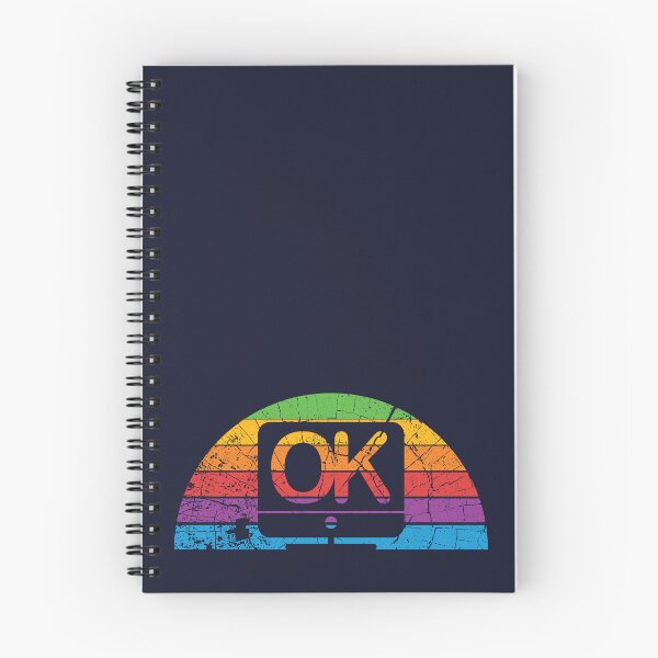 Item preview, Computer Says OK Retro Rainbow Screen Design designed and sold by unrealindeed.