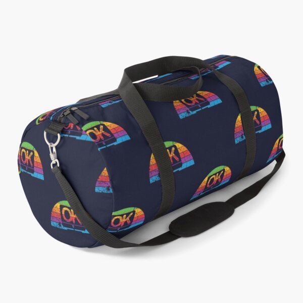 Item preview, Computer Says OK Retro Rainbow Screen Design designed and sold by unrealindeed.
