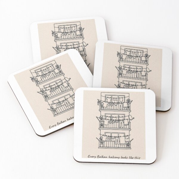 Item preview, Every Balkan Balcony Looks Like This Funny Design designed and sold by Mastalina99.
