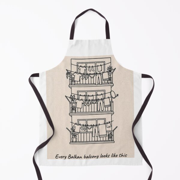 Item preview, Every Balkan Balcony Looks Like This Funny Design designed and sold by Mastalina99.