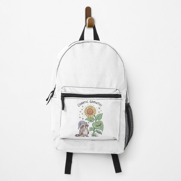 Item preview, Chaotic Growth — Raccoon I Tried Sunflower Neurodivergent Funny Art designed and sold by lenalenspod.