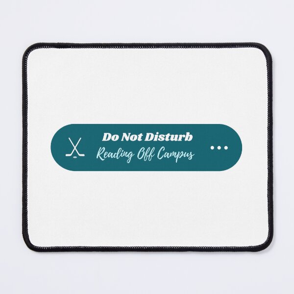 Item preview, Do Not Disturb Reading Off Campus designed and sold by Marianna's Meraki.