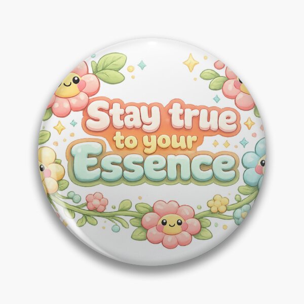 Item preview, Stay True To Your Essence Kawaii Flowers | Pastel Positivity Soft Girl Aesthetic designed and sold by Dulxoz.