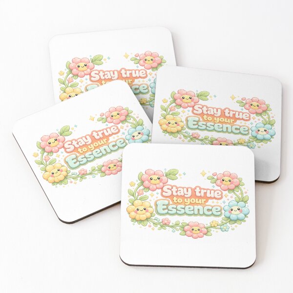 Item preview, Stay True To Your Essence Kawaii Flowers | Pastel Positivity Soft Girl Aesthetic designed and sold by Dulxoz.