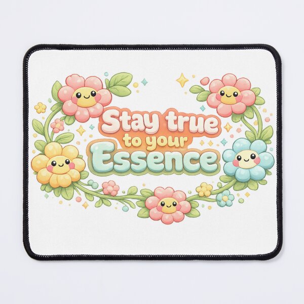 Item preview, Stay True To Your Essence Kawaii Flowers | Pastel Positivity Soft Girl Aesthetic designed and sold by Dulxoz.