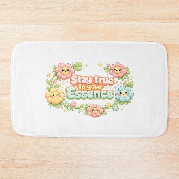 Item preview, Stay True To Your Essence Kawaii Flowers | Pastel Positivity Soft Girl Aesthetic designed and sold by Dulxoz.