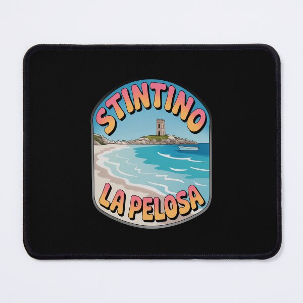 Item preview, Stintino La Pelosa Retro Sticker – Sardinia Italy Vintage Beach Travel Art designed and sold by stickercuffs.