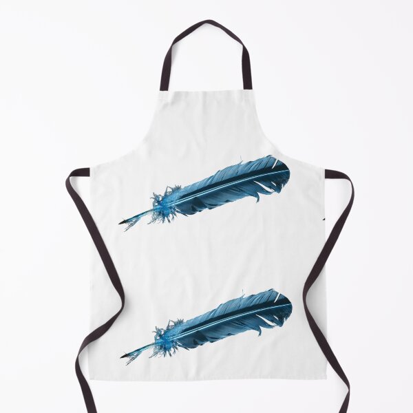 Item preview, A blue feather is shown. designed and sold by elopezstock.