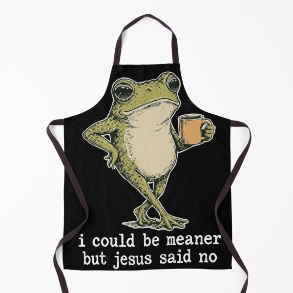 Item preview, Funny Frog Sarcastic Jesus Said No Quote Vintage Illustration designed and sold by haitrieuic96.