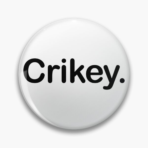 Item preview, Crikey. Minimalist Typography Design designed and sold by EmeraldeaArt.