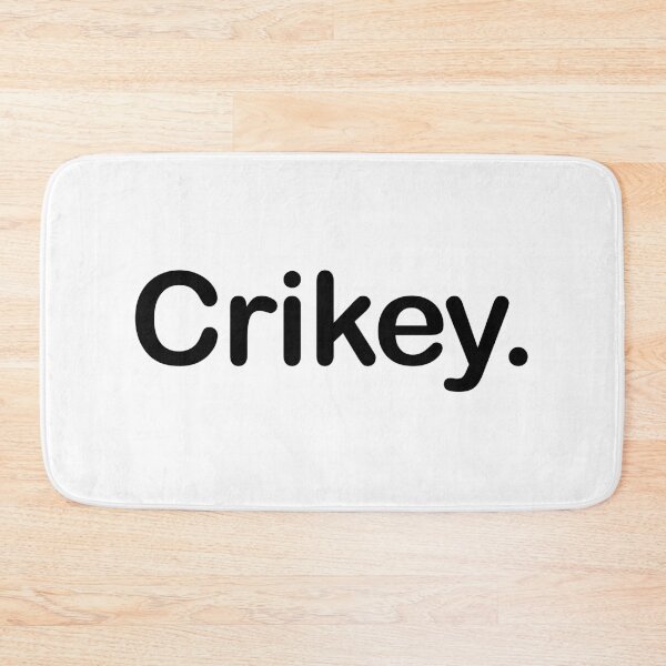 Item preview, Crikey. Minimalist Typography Design designed and sold by EmeraldeaArt.