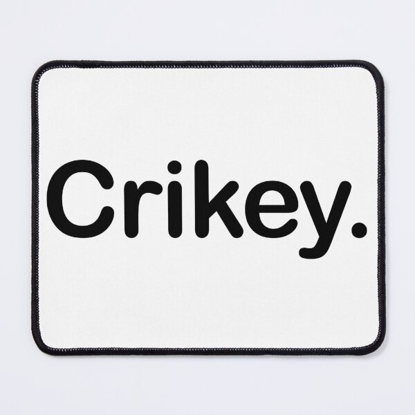 Item preview, Crikey. Minimalist Typography Design designed and sold by EmeraldeaArt.