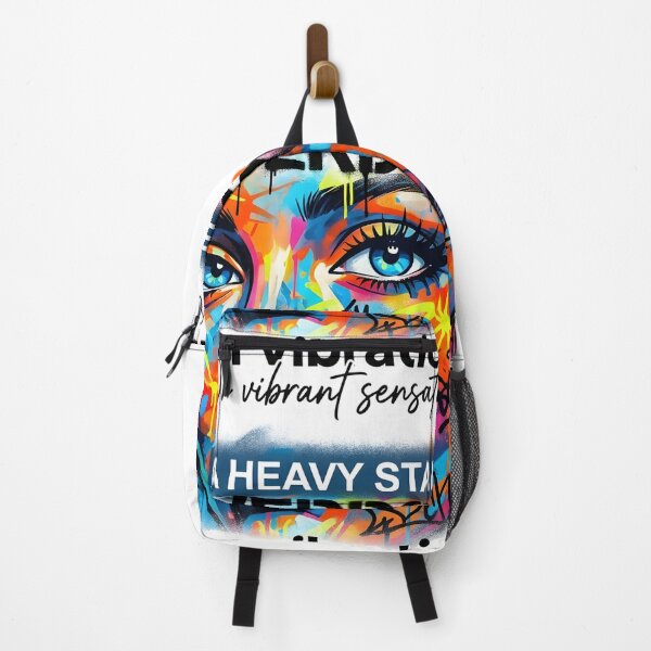 Item preview, A Heavy Stare Overdose On Vibrations Neon Graffiti Pop Art designed and sold by P2P-paotopao.