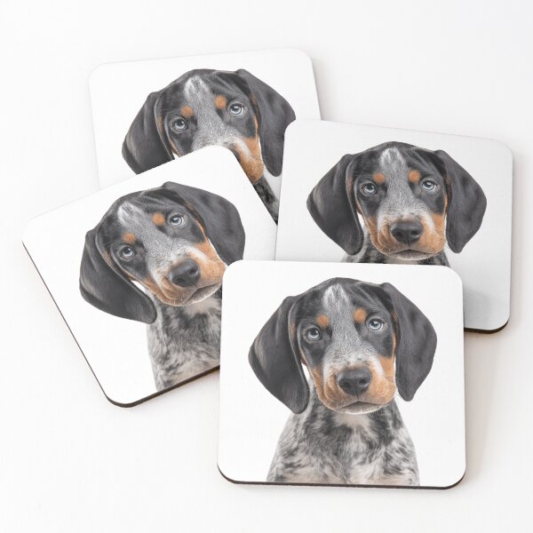 Item preview, Adorable Bluetick Coonhound puppy for Cute Bluetick Hound puppy lovers designed and sold by LazyOwlStore.