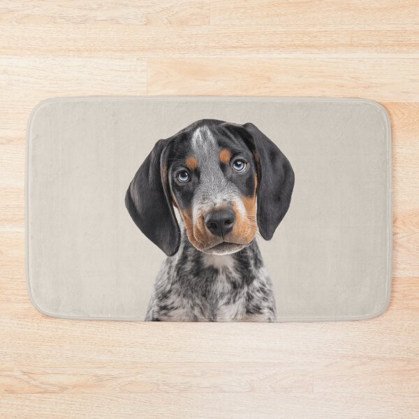 Item preview, Adorable Bluetick Coonhound puppy for Cute Bluetick Hound puppy lovers designed and sold by LazyOwlStore.