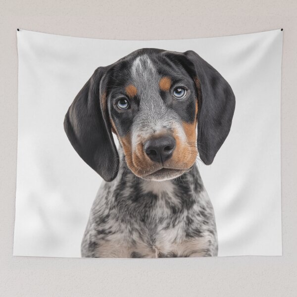 Item preview, Adorable Bluetick Coonhound puppy for Cute Bluetick Hound puppy lovers designed and sold by LazyOwlStore.