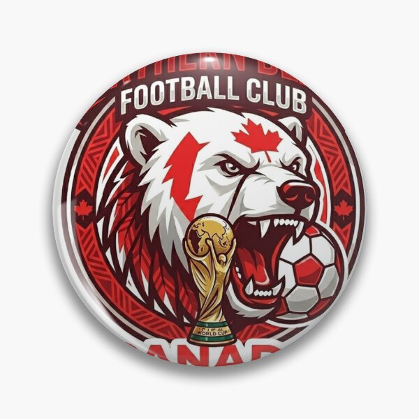 Item preview, Canada Football Polar Bear Sticker 2026 designed and sold by topprinting.