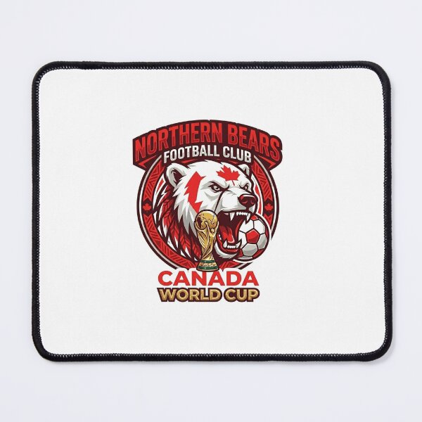 Item preview, Canada Football Polar Bear Sticker 2026 designed and sold by topprinting.