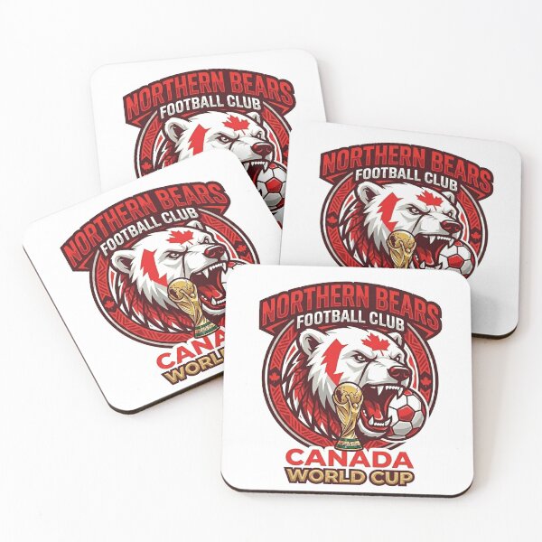 Item preview, Canada Football Polar Bear Sticker 2026 designed and sold by topprinting.
