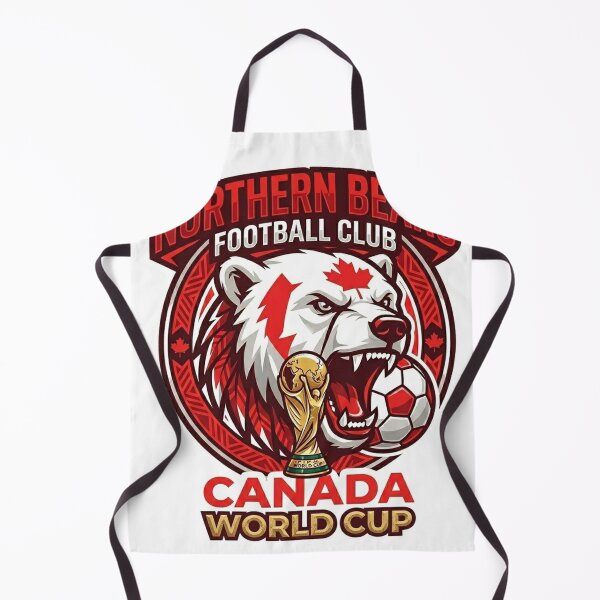 Item preview, Canada Football Polar Bear Sticker 2026 designed and sold by topprinting.