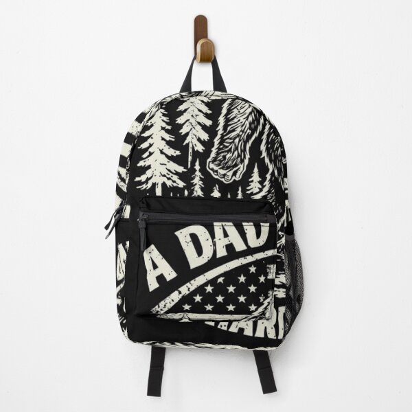 Item preview, Vintage Bigfoot Sasquatch - A Dad Like Me Is Hard To Find American Flag designed and sold by haitrieuic96.