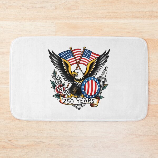 Item preview, Retro Tattoo 250 Years America 1776 2026 Gift 4th July designed and sold by TeeArtWorld.