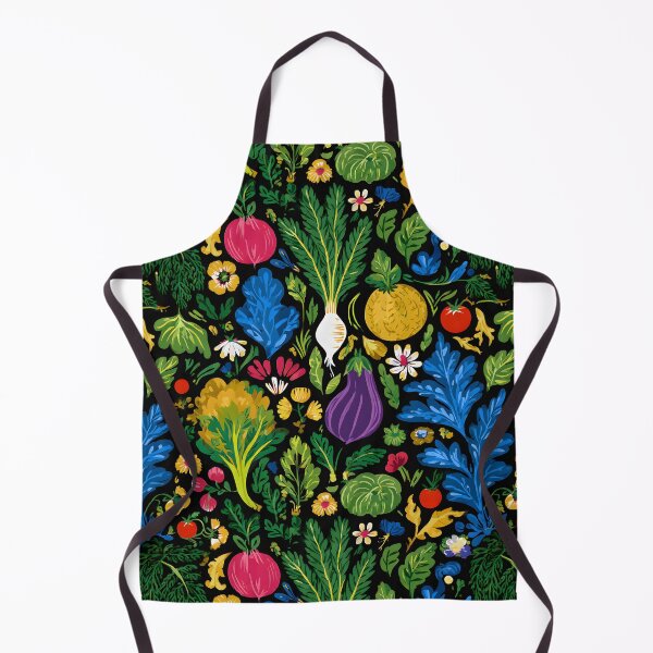 Item preview, Fresh Vegetables Vegetarian Food Retro Pattern designed and sold by SecretDicer.