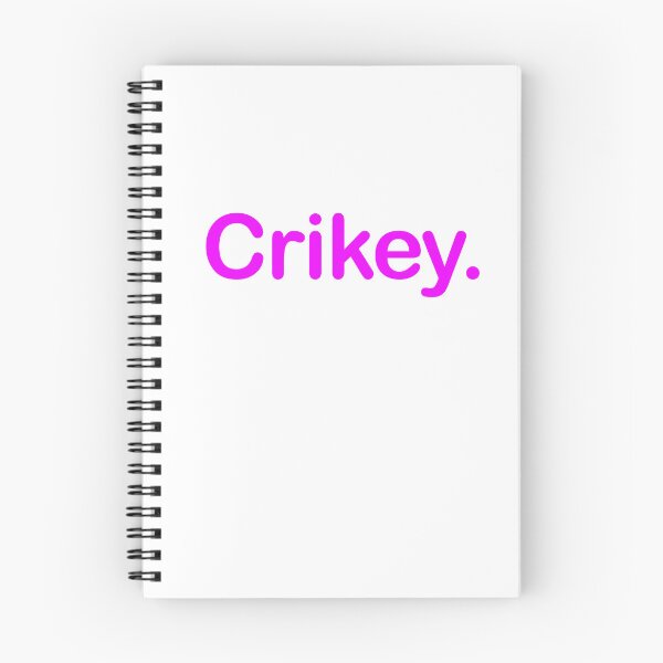 Item preview, Crikey. Minimalist pink Typography Design designed and sold by EmeraldeaArt.