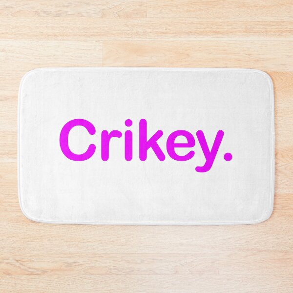 Item preview, Crikey. Minimalist pink Typography Design designed and sold by EmeraldeaArt.