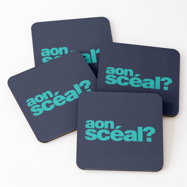 Item preview, Aon Scéal? - Any Story? in Irish as Gaeilge - Green designed and sold by unrealindeed.