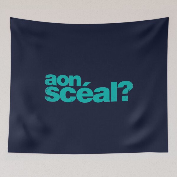 Item preview, Aon Scéal? - Any Story? in Irish as Gaeilge - Green designed and sold by unrealindeed.