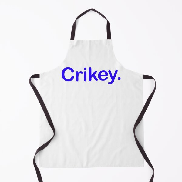 Item preview, Crikey. Minimalist blue Typography Design designed and sold by EmeraldeaArt.