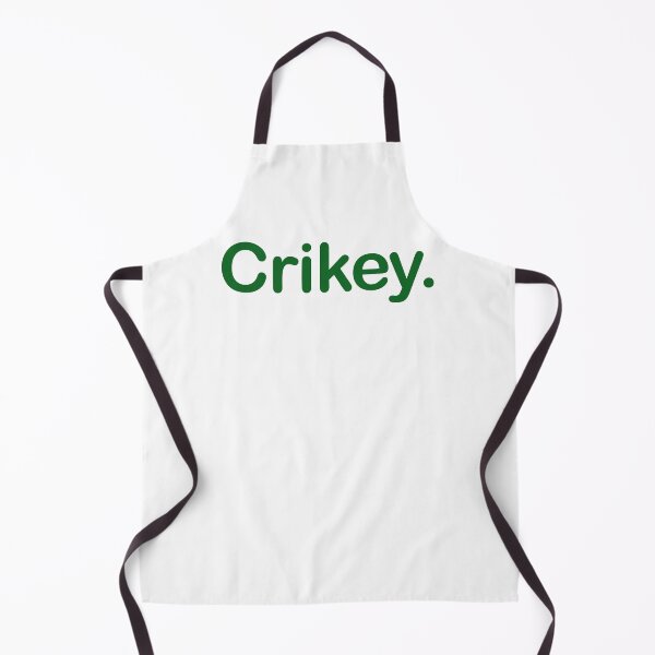 Item preview, Crikey. Minimalist green Typography Design designed and sold by EmeraldeaArt.