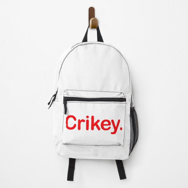 Item preview, Crikey. Minimalist red Typography Design designed and sold by EmeraldeaArt.