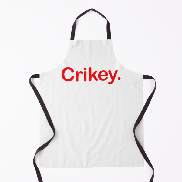 Item preview, Crikey. Minimalist red Typography Design designed and sold by EmeraldeaArt.