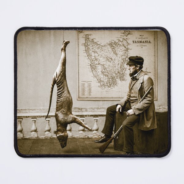 Item preview, The Last Bounty – Tasmanian Tiger, Tasmania c.1900 designed and sold by taspaul.