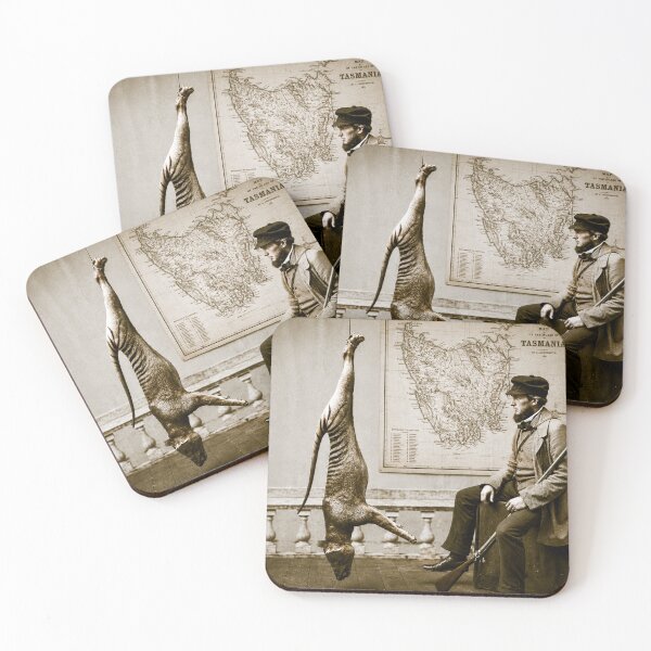 Item preview, The Last Bounty – Tasmanian Tiger, Tasmania c.1900 designed and sold by taspaul.