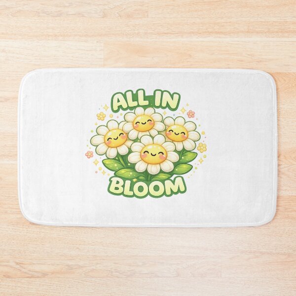 Item preview, All In Bloom Kawaii Daisies | Cheerful Spring Pastel Soft Girl Aesthetic designed and sold by Dulxoz.