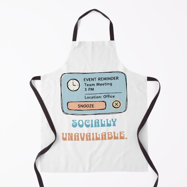 Item preview, Socially Unavailable. designed and sold by Creative jiffy.