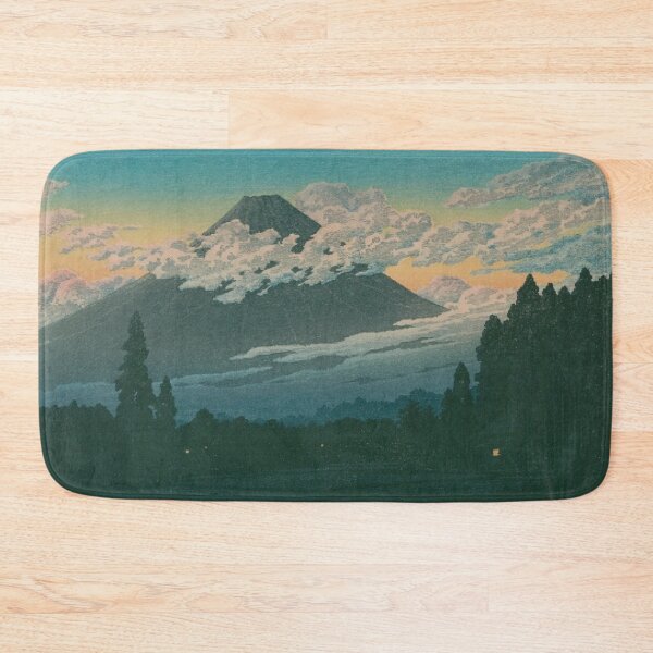 Item preview, Mount Fuji in Twilight Clouds: Vintage Woodblock Style designed and sold by vekotpu.