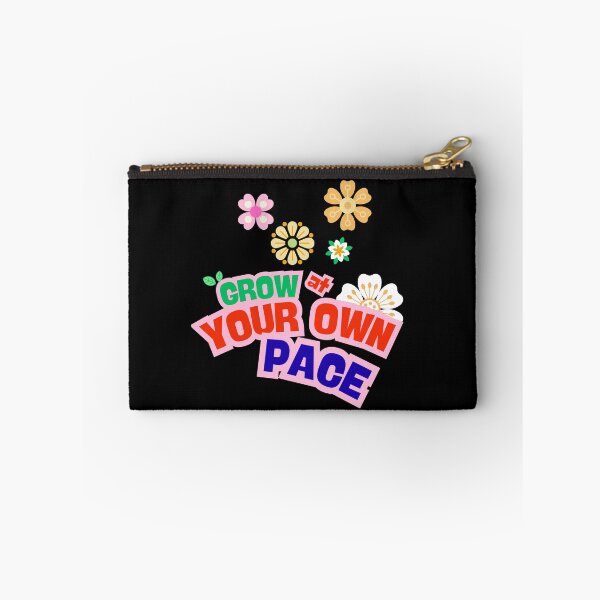 Item preview, Retro 70s Grow At Your Own Pace Aesthetic Floral Graphic designed and sold by PAWIRADA.