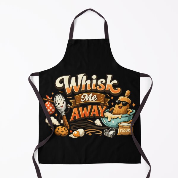 Item preview, Whisk Me Away - Funny Baking Lover designed and sold by SidTastic .