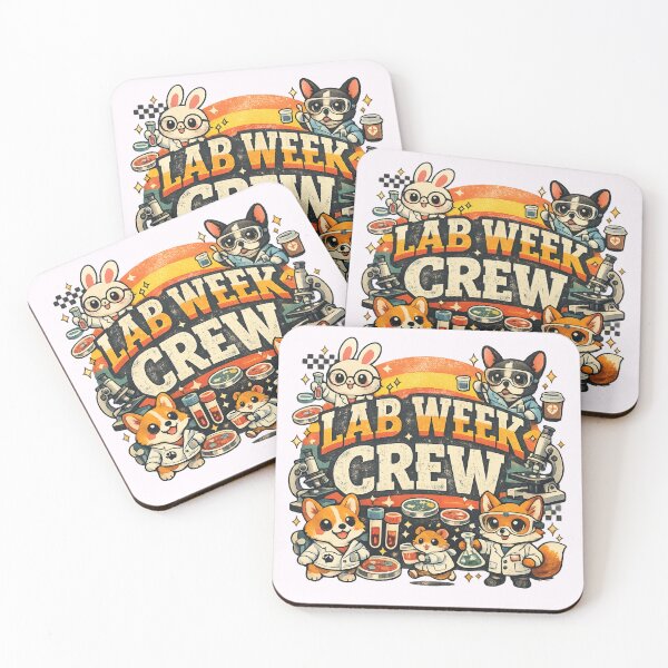 Item preview, Cute Retro Bunny Corgi French Bulldog Fox Medical Laboratory Scientist Lab Week Crew Shirt | Kawaii MLS ASCP Lab Week Appreciation Gift designed and sold by ClinicalHubs.