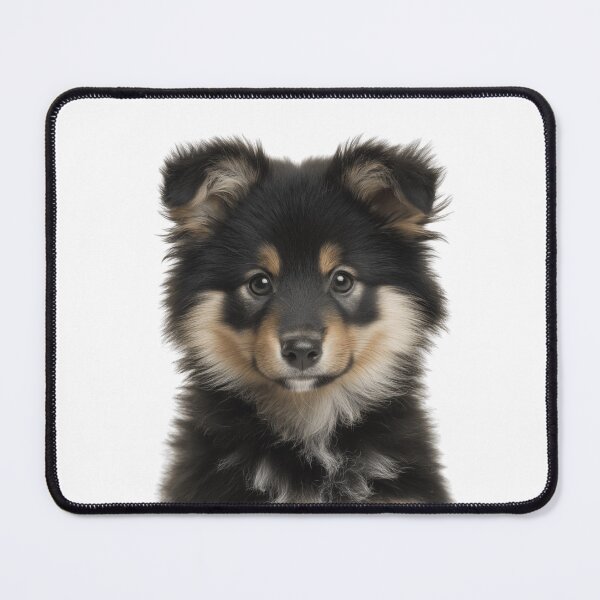 Item preview, Adorable Finnish Lapphund pup for Cute Lappie puppy lovers designed and sold by LazyOwlStore.